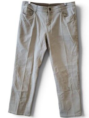 KUHL Hiking Pants In Khaki Beige Green Size 12